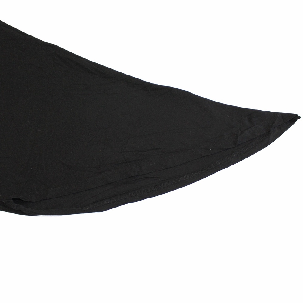 Asymmetric Shoulder and Hem Fitted Maxi Dress - Picture 8 of 8